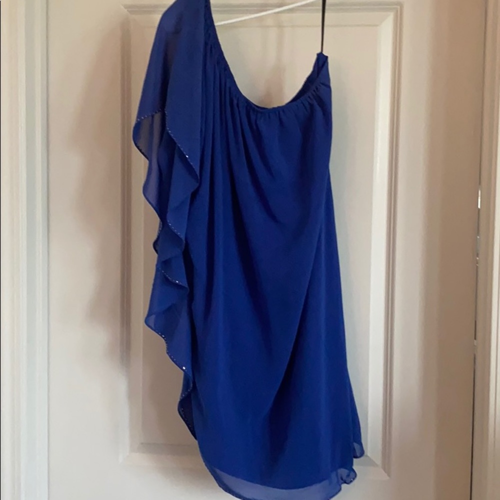 Minuet one shoulder gown